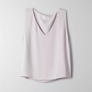 Aritzia - Babaton - Murphy Blouse - Lilac Fog - XS